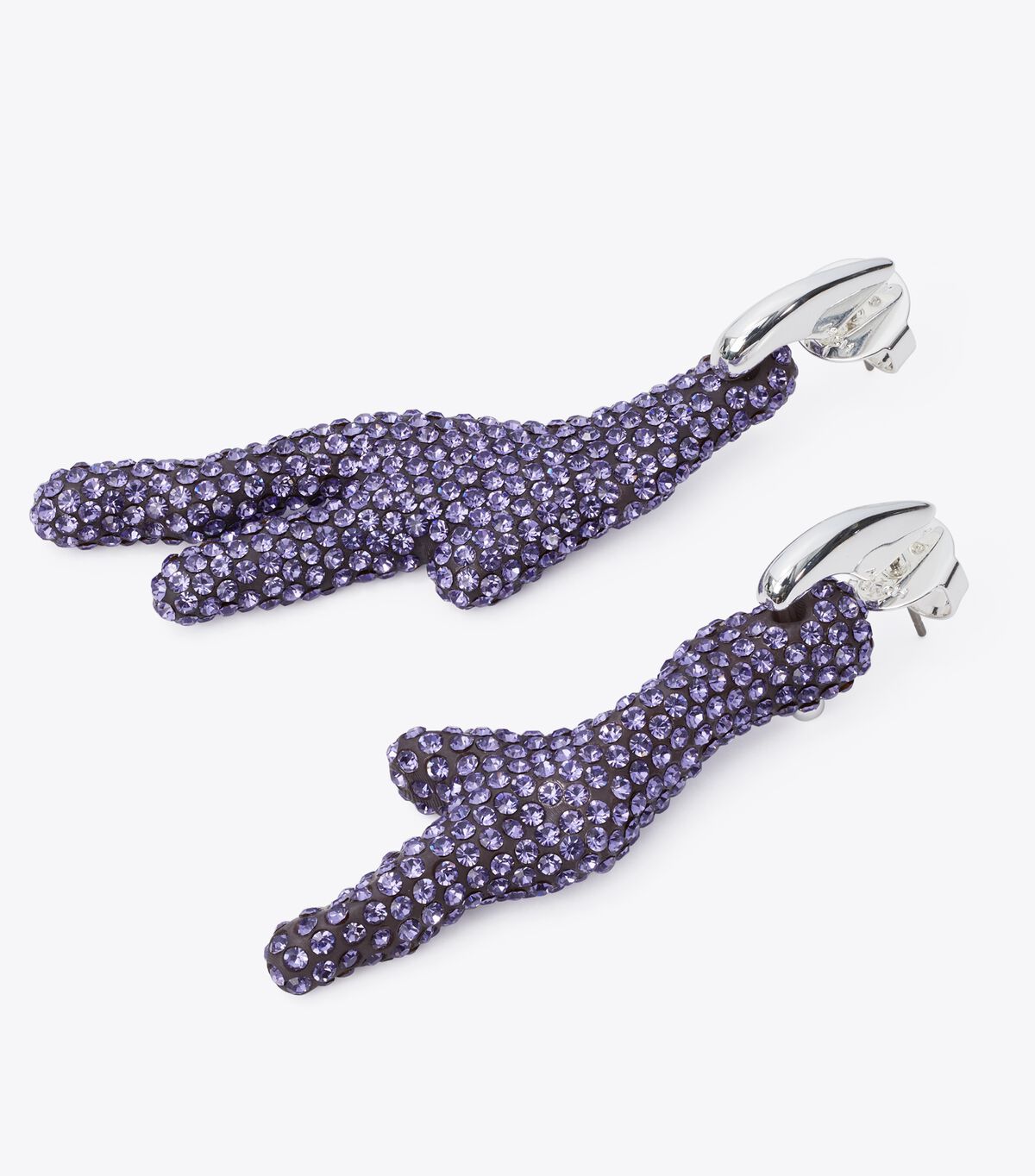 tory burch curiosity coral hoop earrings