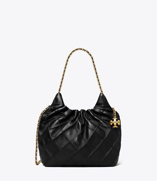 tory burch mini fleming soft hobo bag