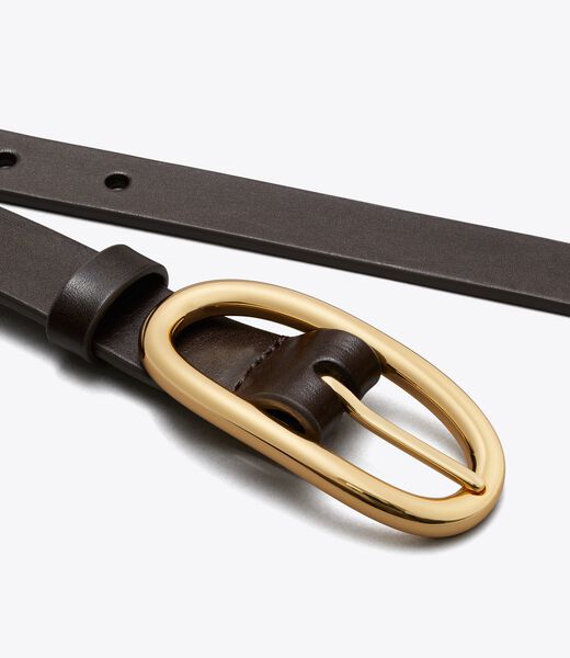 tory burch حزام كبير بإبزيم مثقوب