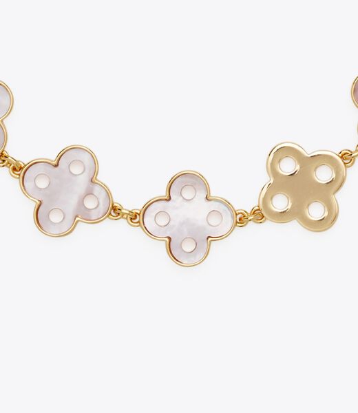 tory burch kira clover bracelet