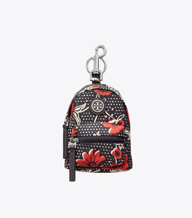 Printed Nylon Mini Backpack Key Ring | Tory Burch KSA Navigation | Tory  Burch