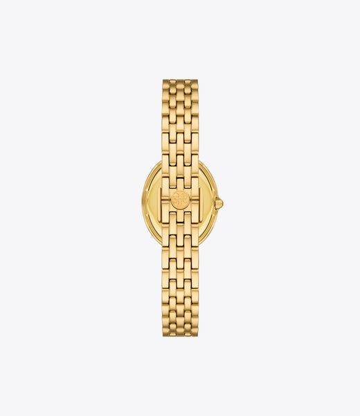 tory burch the oval ivory 2 tone 22mm x 28mm case