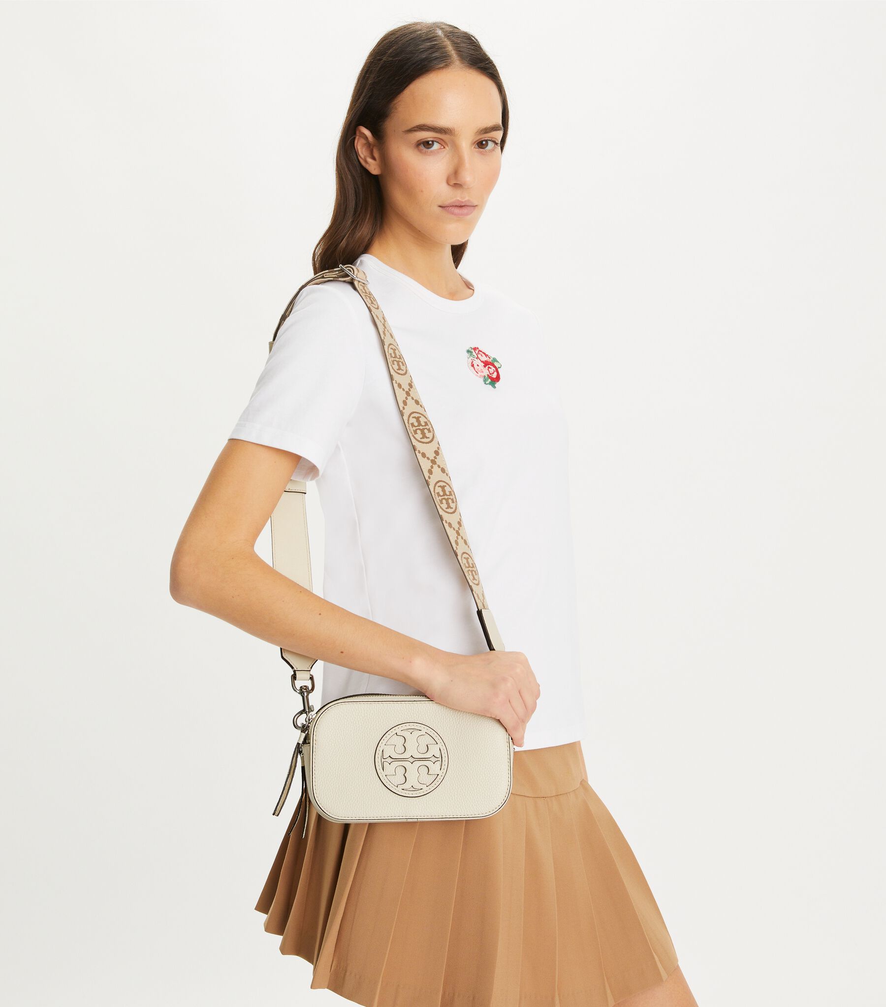Mini Miller Crossbody Bag, New Ivory Tory Burch KSA
