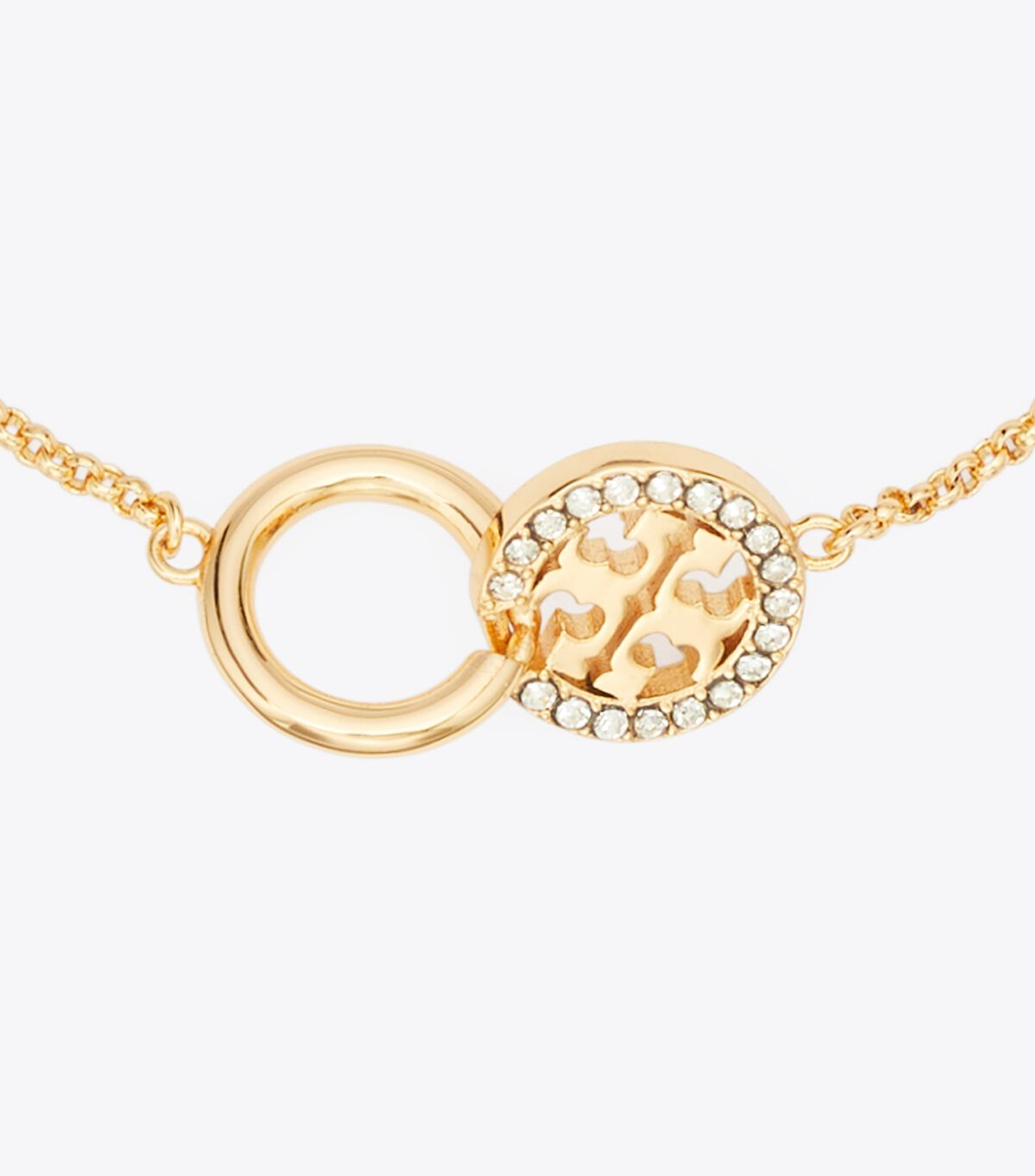 سوار أيقونة باڤ سلسلة متشابكة tory burch سوار أيقونة باڤ سلسلة متشابكة