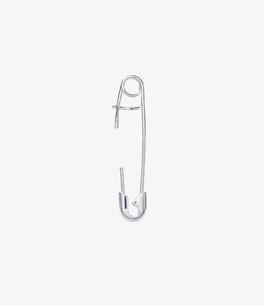 tory burch statement safety pin earring