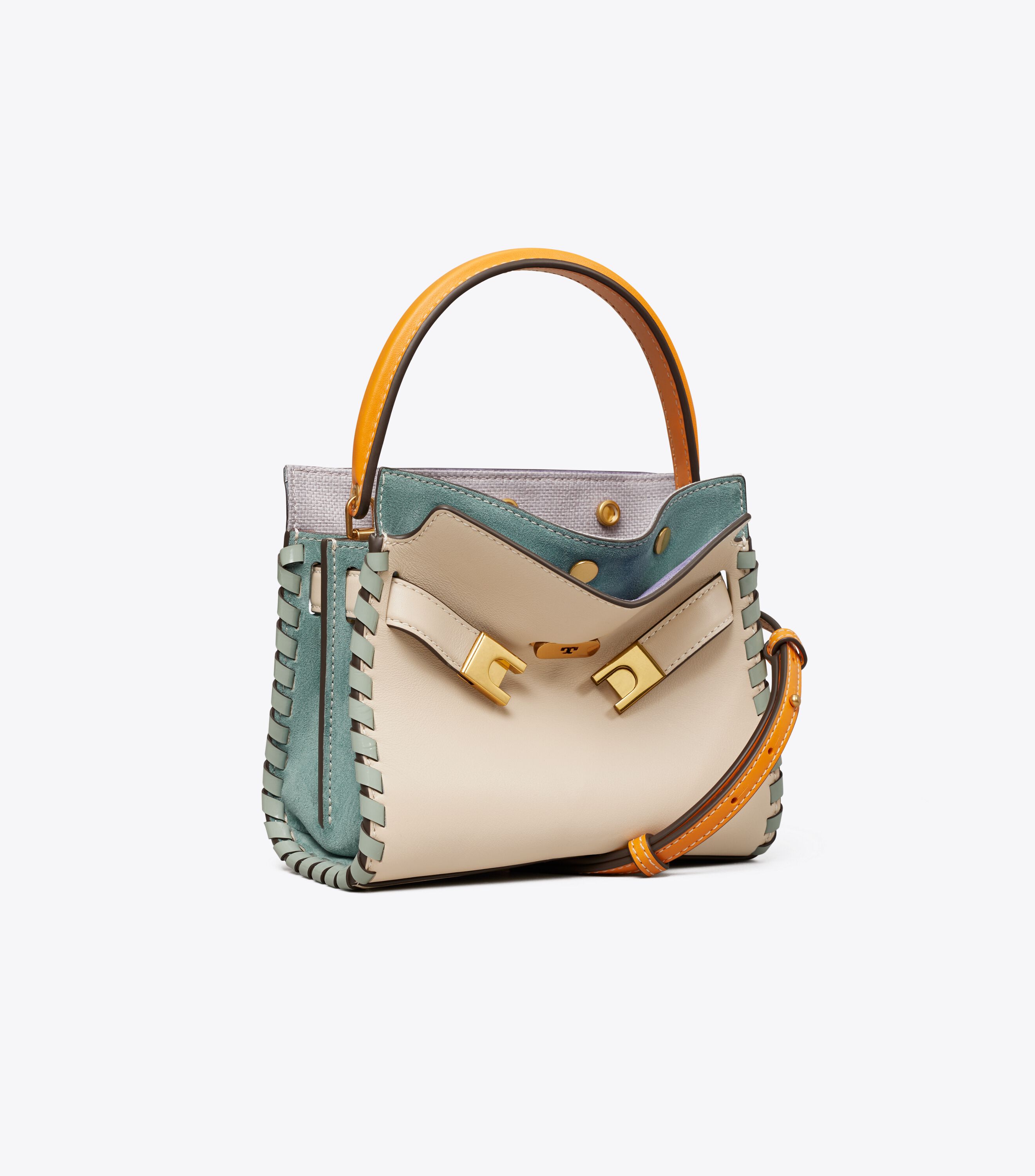 Lee Radziwill Whipstitch Petite Double Bag