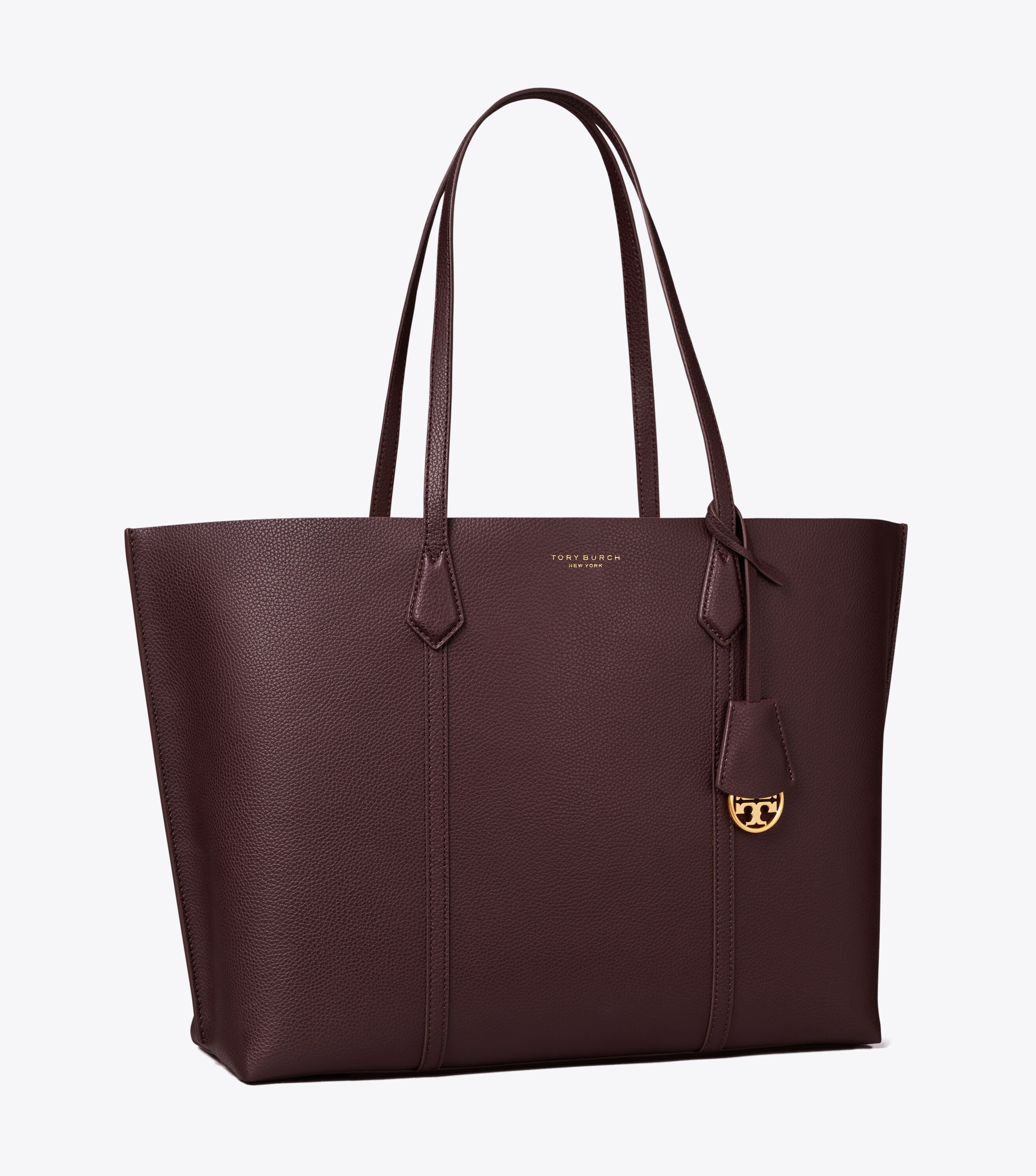 Perry Triple-Compartment Tote, Albarossa | Tory Burch KSA