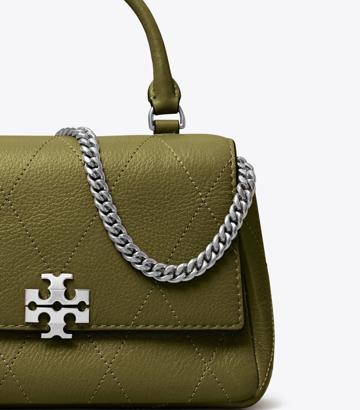 حقيبة كروسبودي تشارلي صغيرة مبطنة tory burch حقيبة كروسبودي تشارلي صغيرة مبطنة