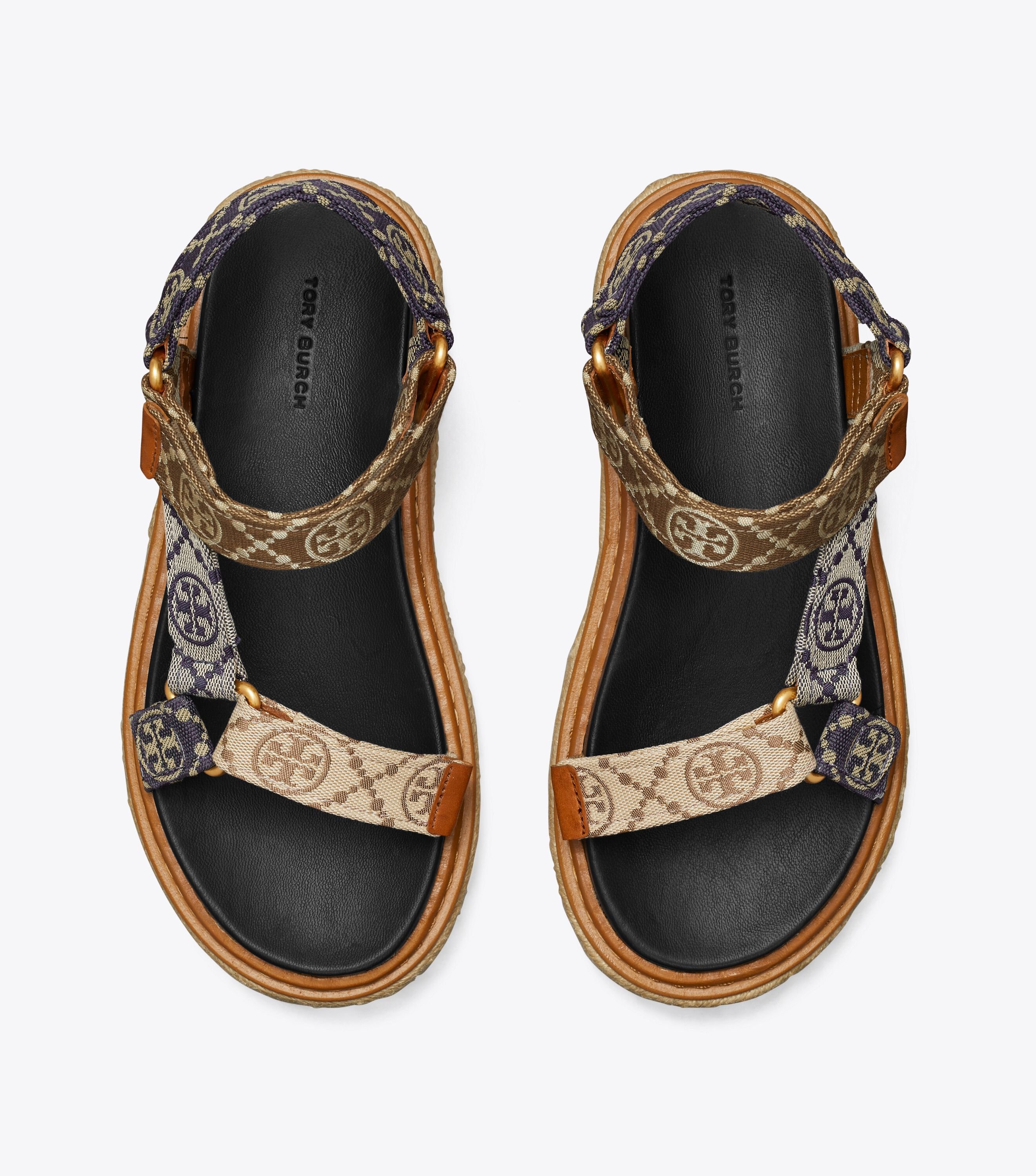 Tory burch rope sandals on sale