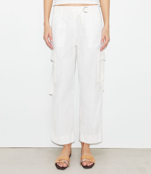 tory burch cotton cargo pant