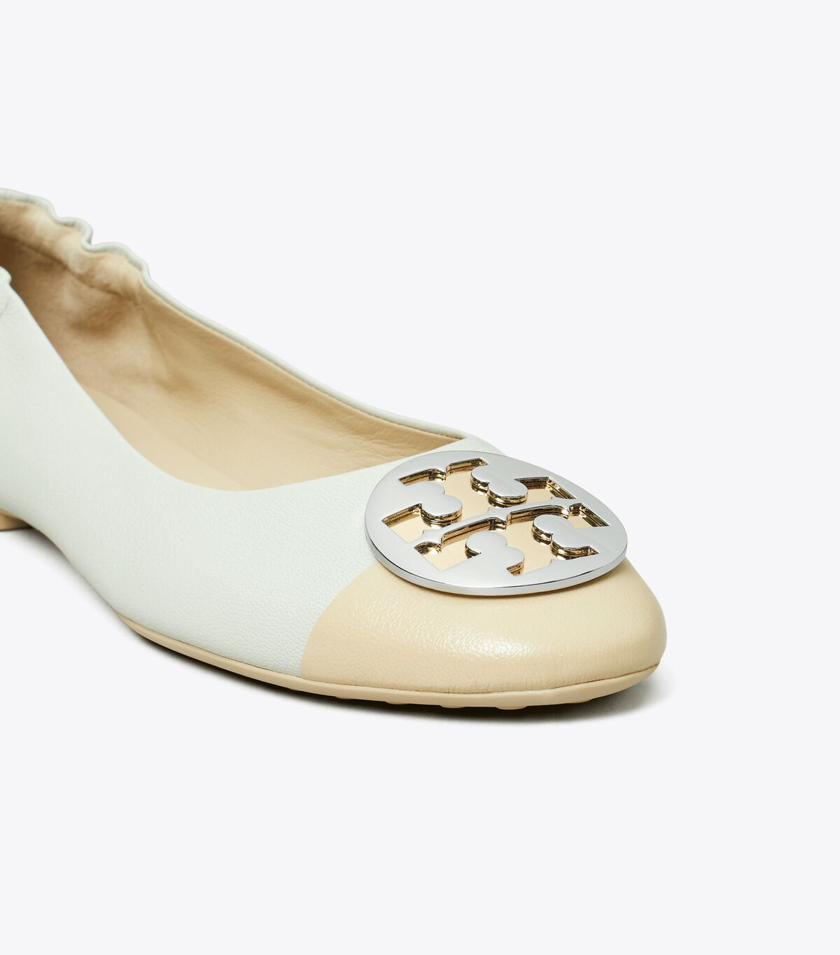 tory burch claire cap toe ballet