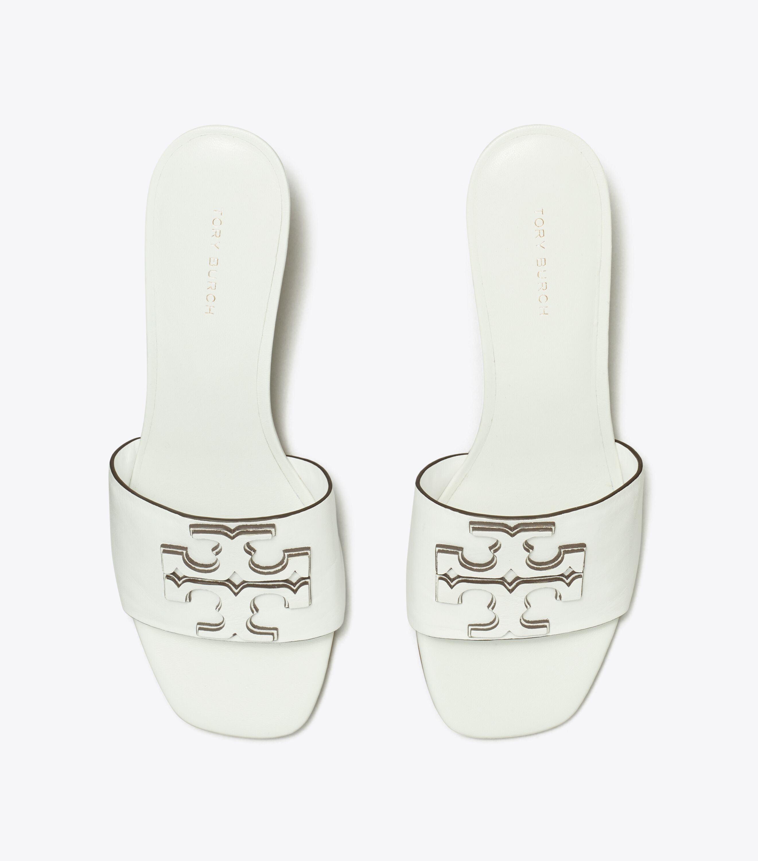 Wide tory burch sandals best sale