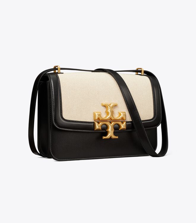 ELEANOR CANVAS CONVERTIBLE SHOULDER BAG