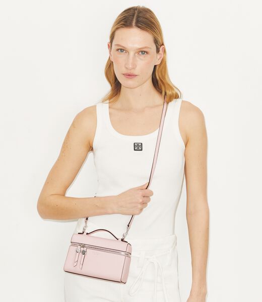 tory burch slim romy top handle bag