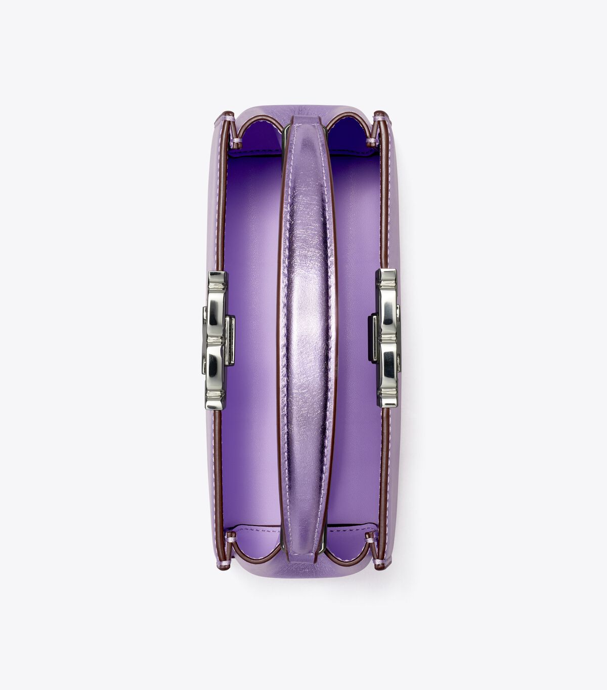 tory burch mini eleanor metallic satchel