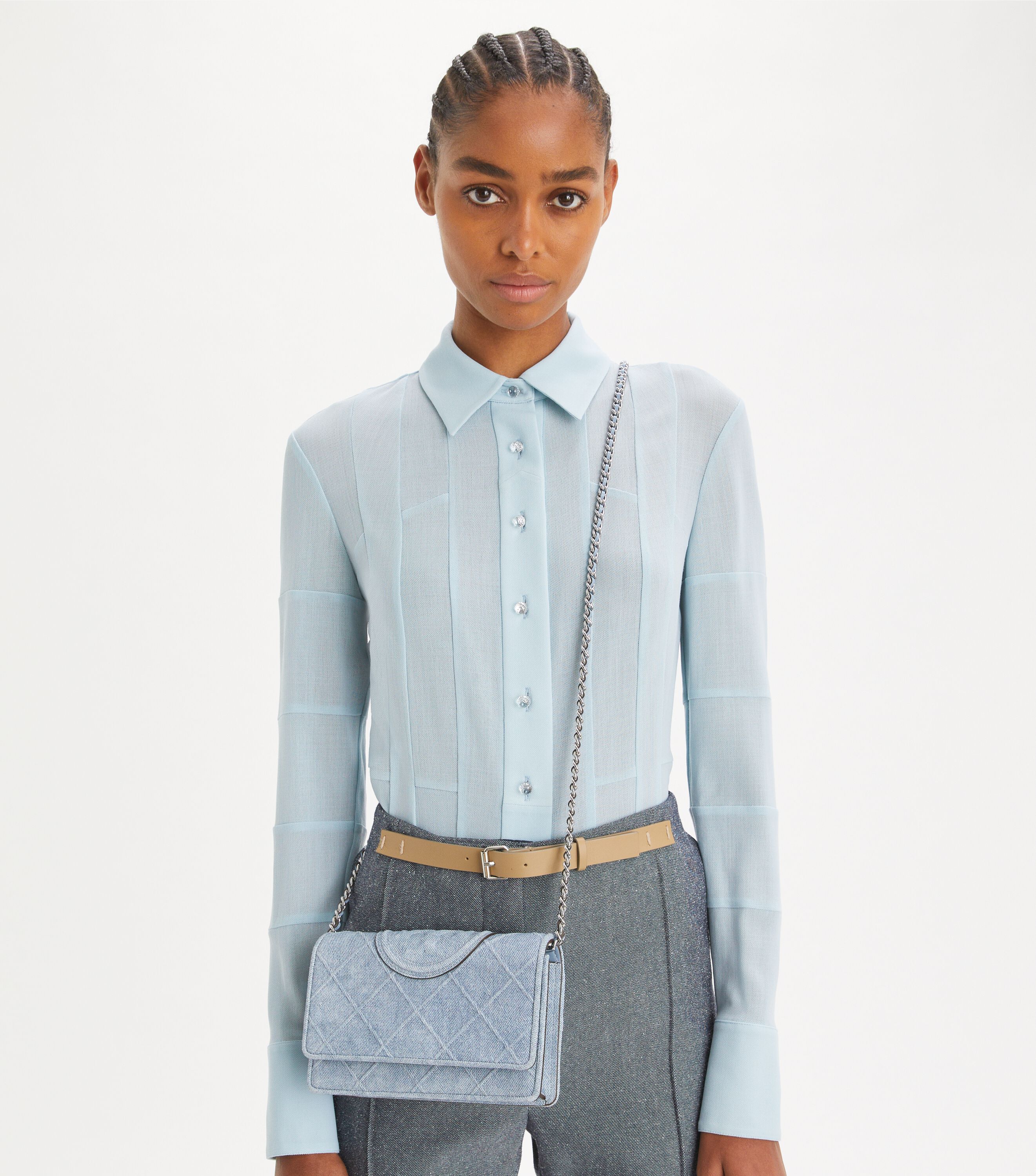 Tory Burch【関税送料込】Small N/S Flat Lee Radizwill バッグ Lee Radziwill Small Bag: Women's Designer Satchels | Tory Burch