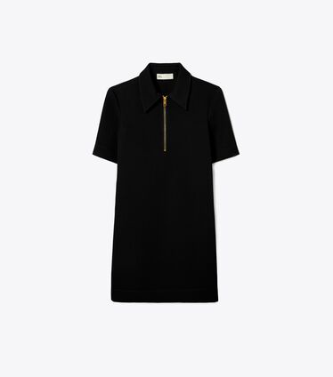 Crepe Polo Dress