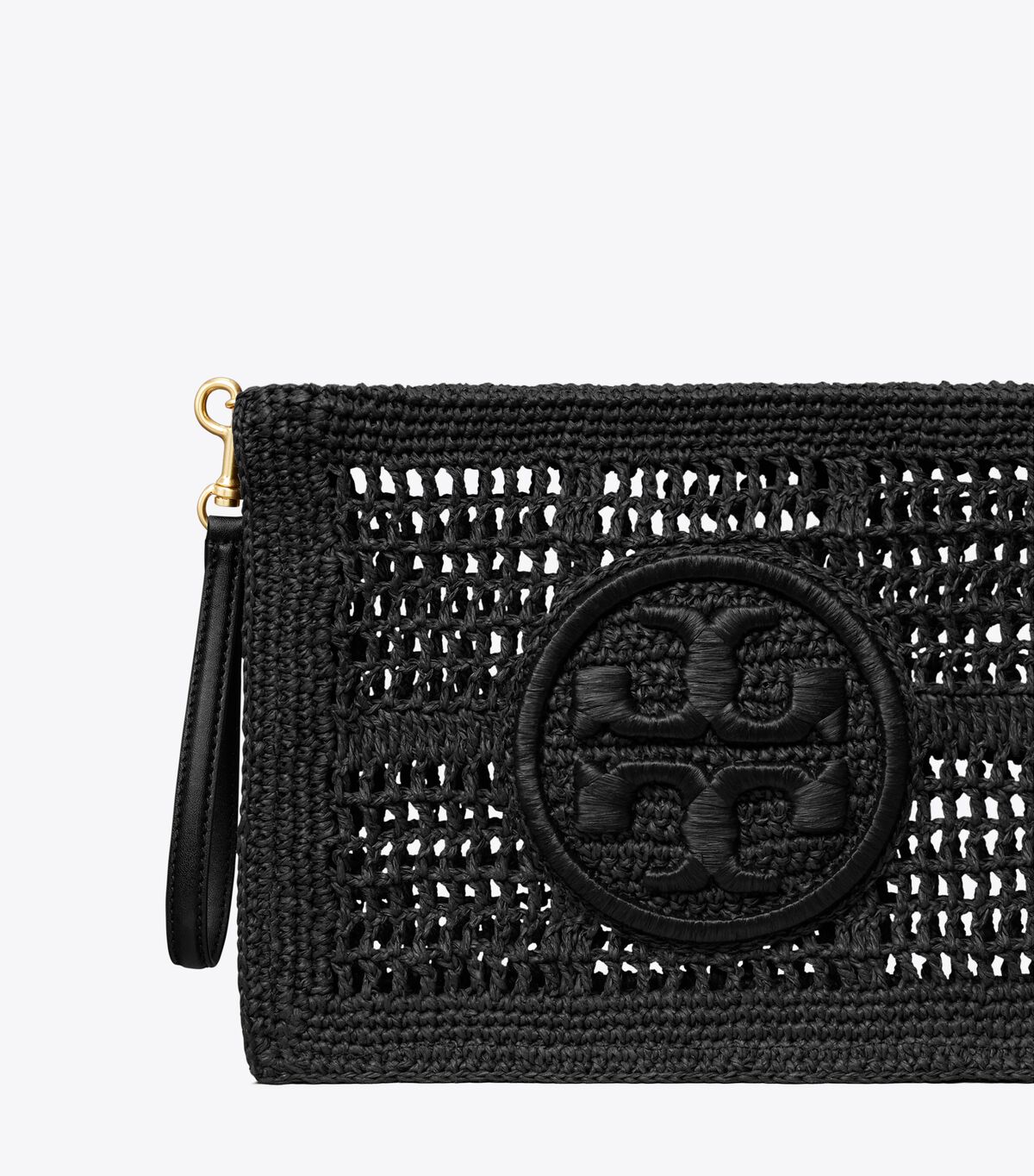 tory burch ella crochet pouch