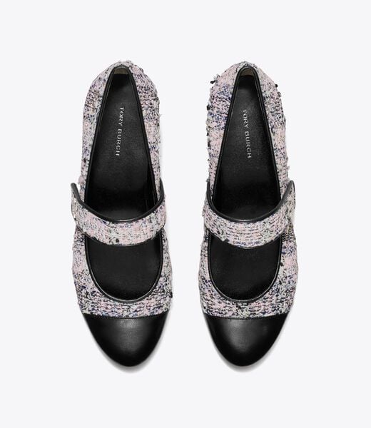 tory burch حذاء ماري جين ذو مقدمة