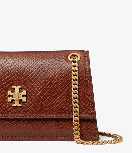 Mini Kira Turnlock Snake-Embossed Shoulder Bag tory burch mini kira turnlock snake embossed shoulder bag