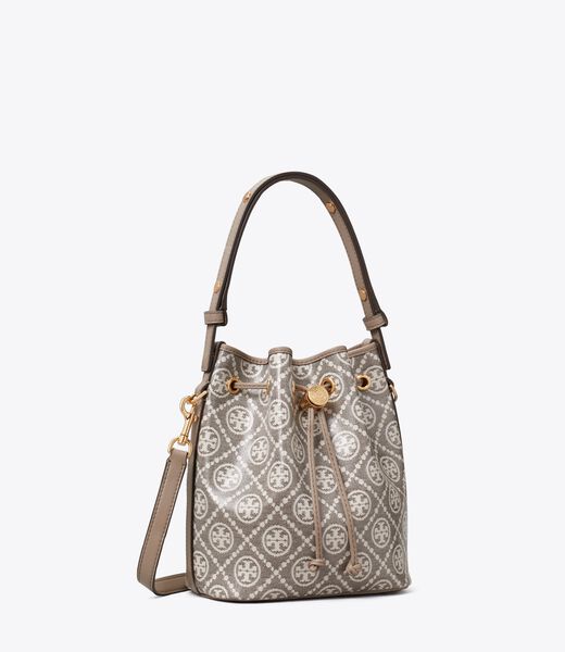 T Monogram Coated Jacquard Bucket Bag tory burch t monogram coated jacquard bucket bag