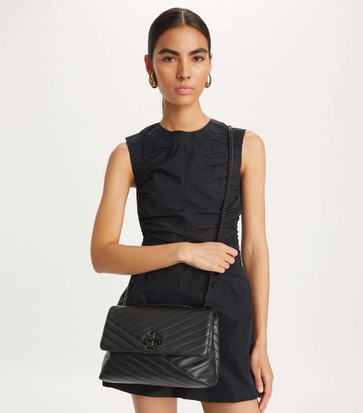 tory burch kira chevron convertible shoulder bag