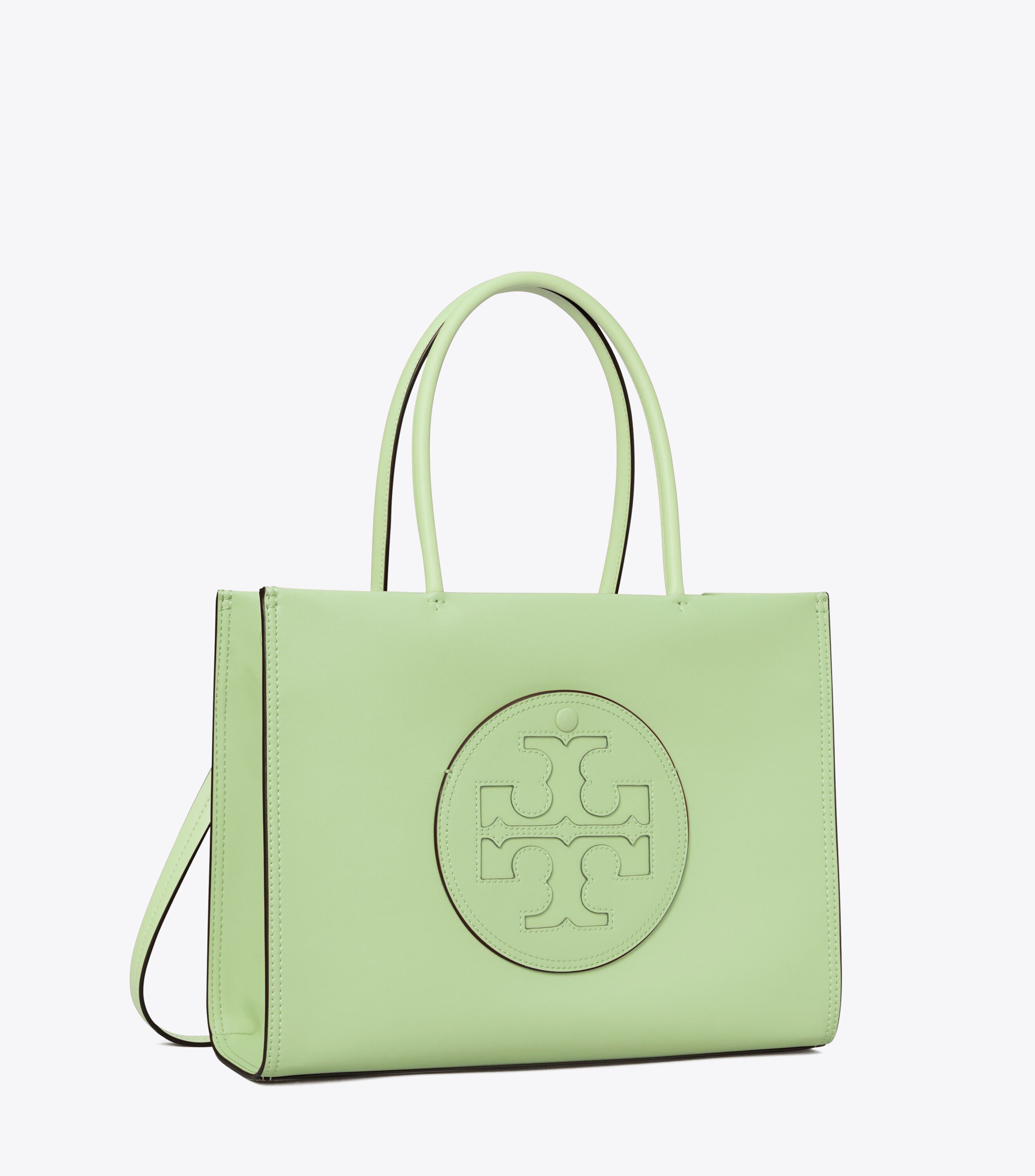 Tory burch pink sale and green tote