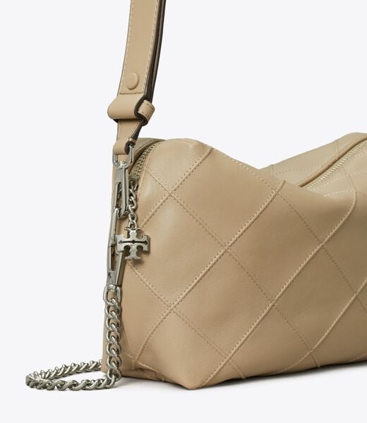 tory burch حقيبة كروس فليمنج كبيرة ناعمة