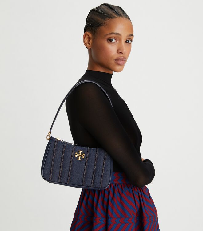 Kira Denim Mini Bag, Handbags