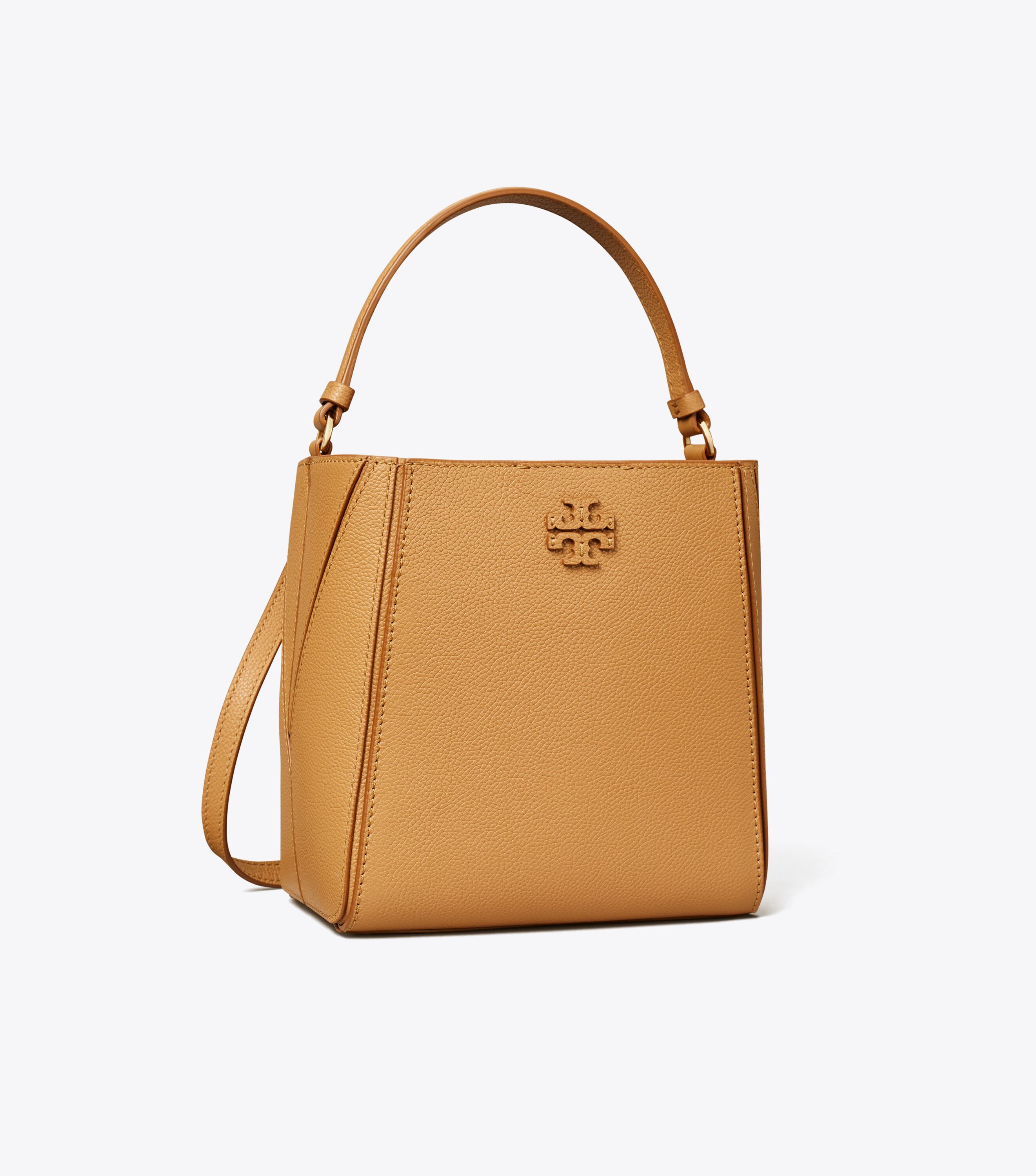 ☆☆Tory Burch☆☆ 24FW McGraw Small Bucket Bag Tiramisu 158 Tory Burch MCGRAW SMALL BUCKET BAG 74956 227 TIRAMISU | eBay
