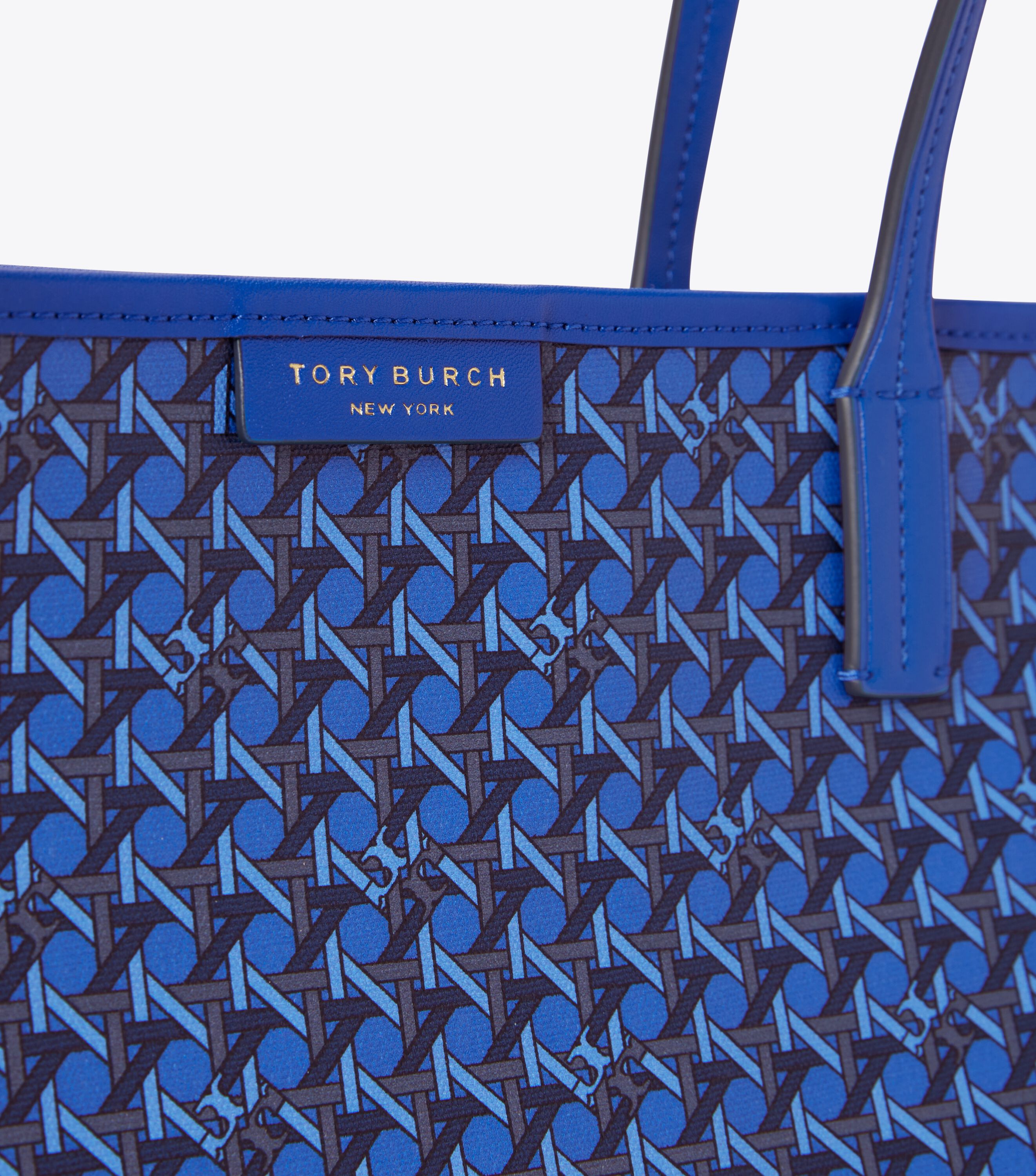 Ever-Ready Zip Tote, Mediterranean Blue | Tory Burch KSA