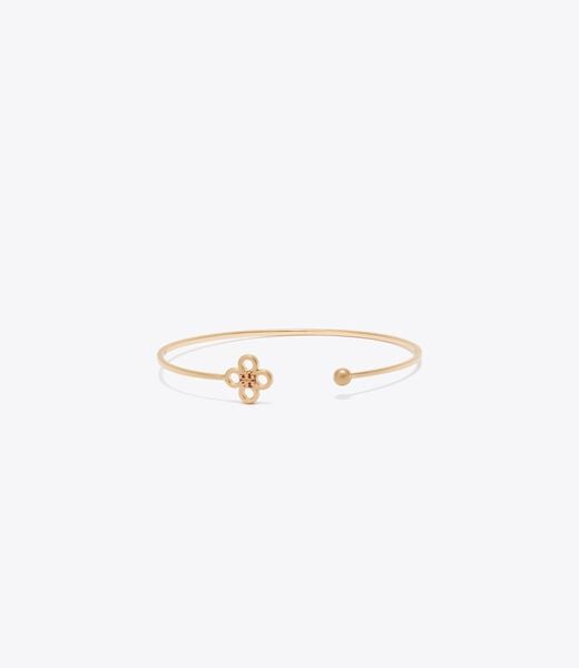 tory burch forget me not open cuff