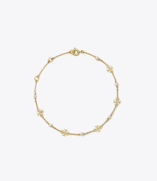 Kira Pearl Delicate Chain Bracelet