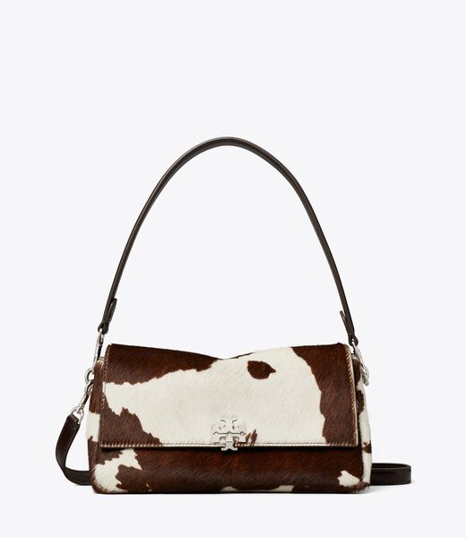 tory burch small charlie calf hair shoulder bag