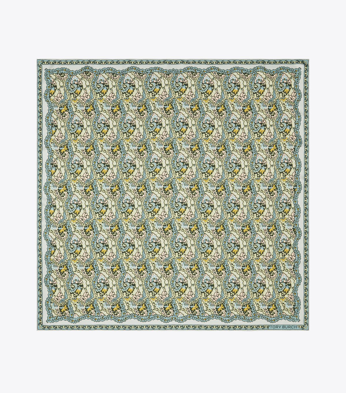 Dream Paisley Silk Square Scarf tory burch dream paisley silk square scarf