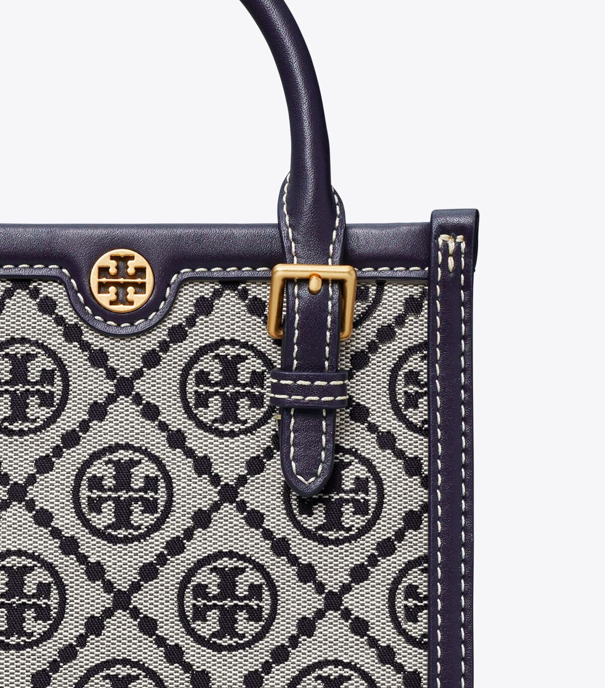 tory burch mini t monogram tote