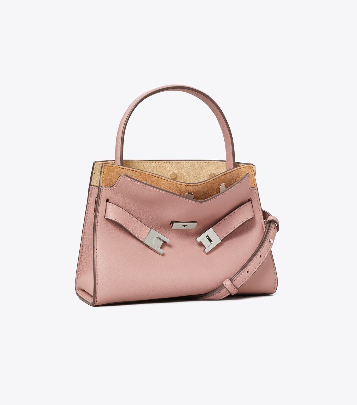 tory burch petite lee radziwill double bag