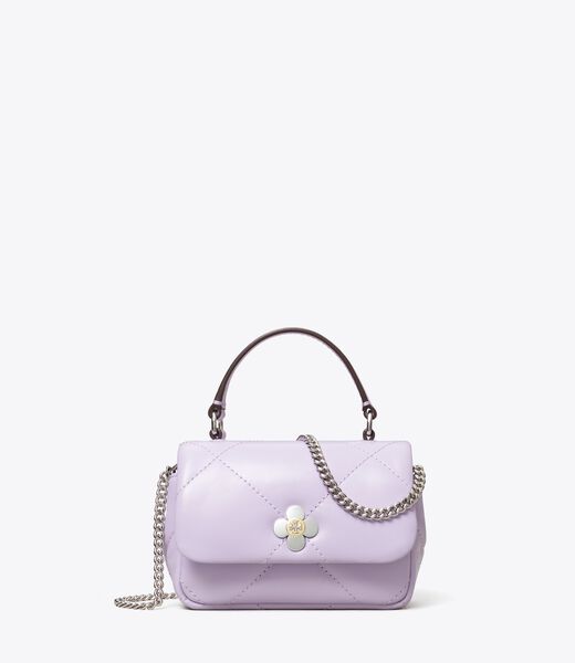 tory burch mini kira diamond quilt clover chain wallet
