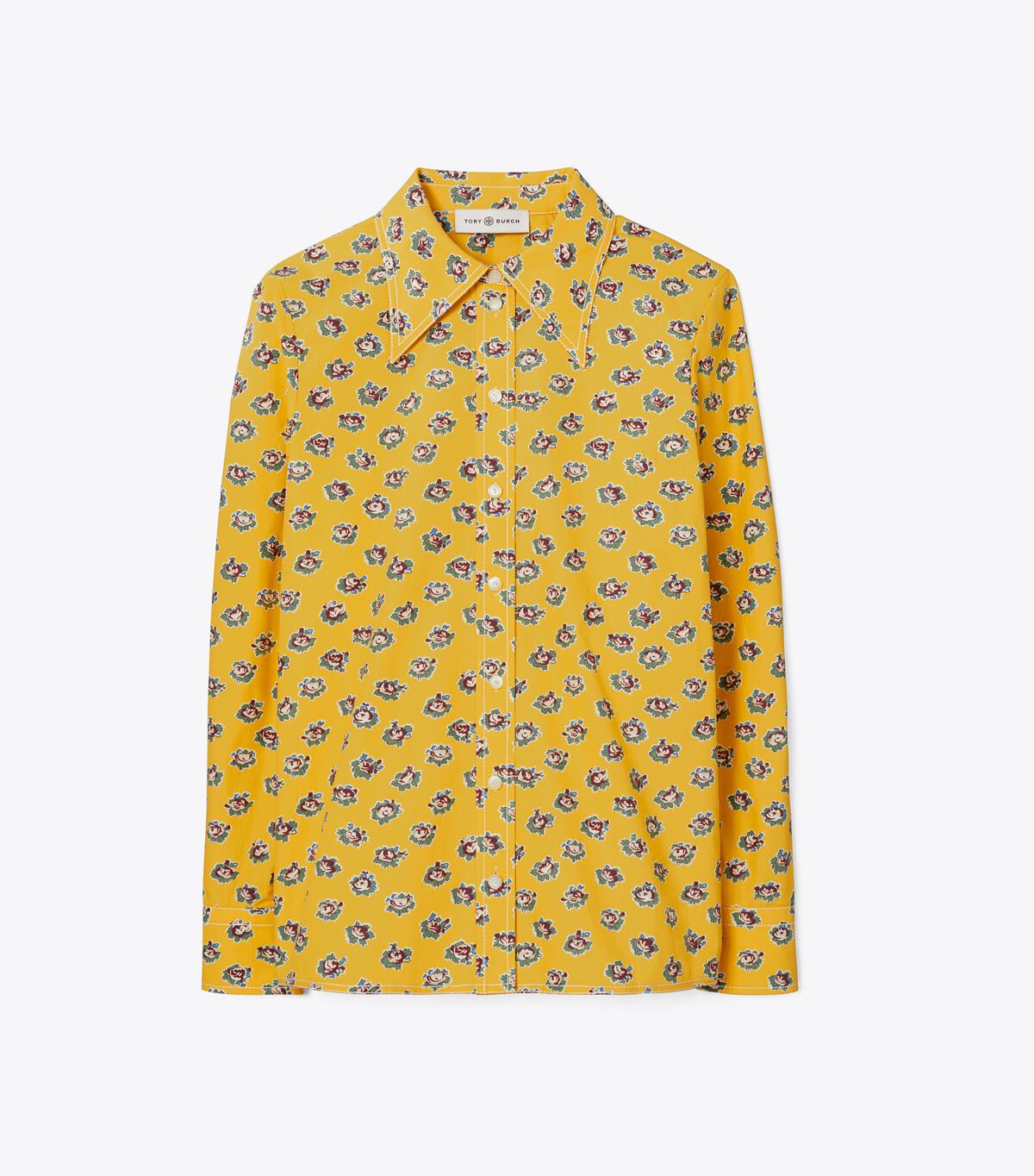Garden Rose Poplin Shirt