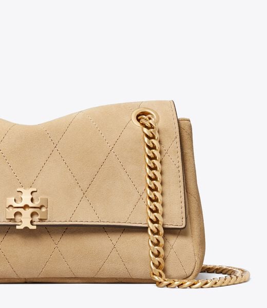 tory burch small charlie quilted suede shoulder bag