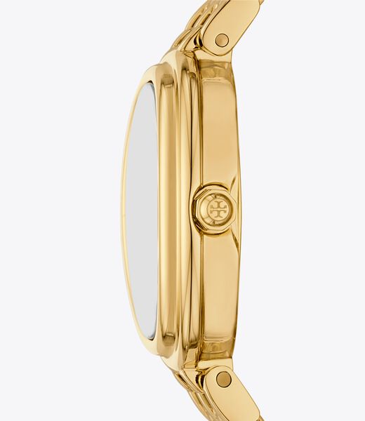 tory burch the oval ivory 2 tone 22mm x 28mm case