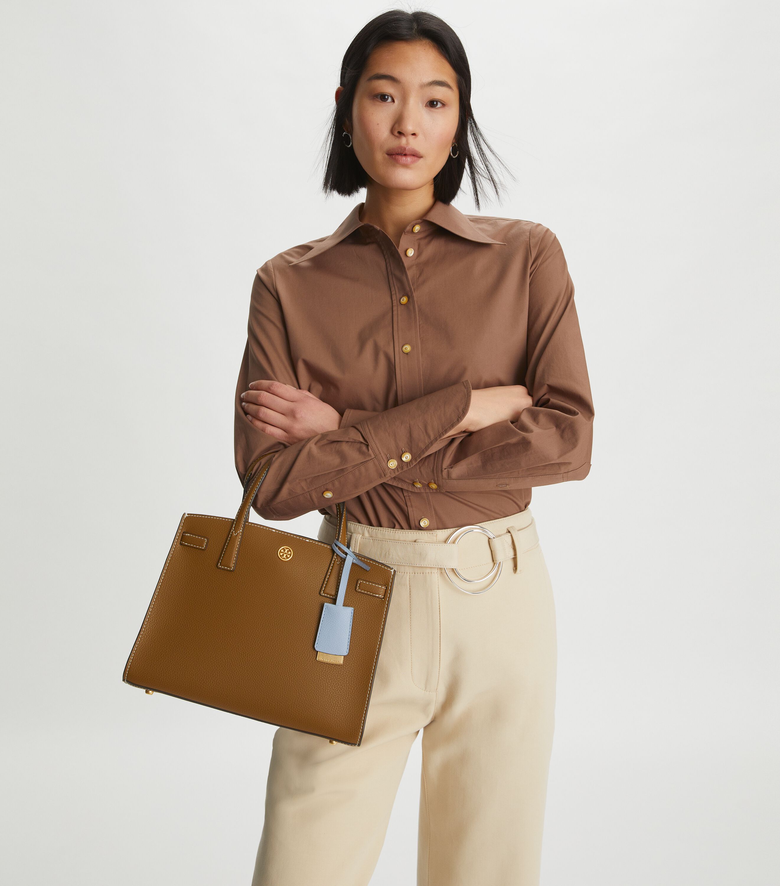Tory burch walker satchel online