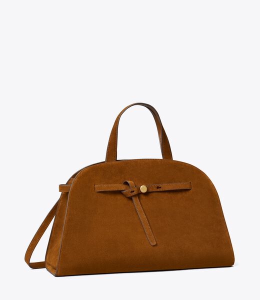 tory burch romy suede bauletto