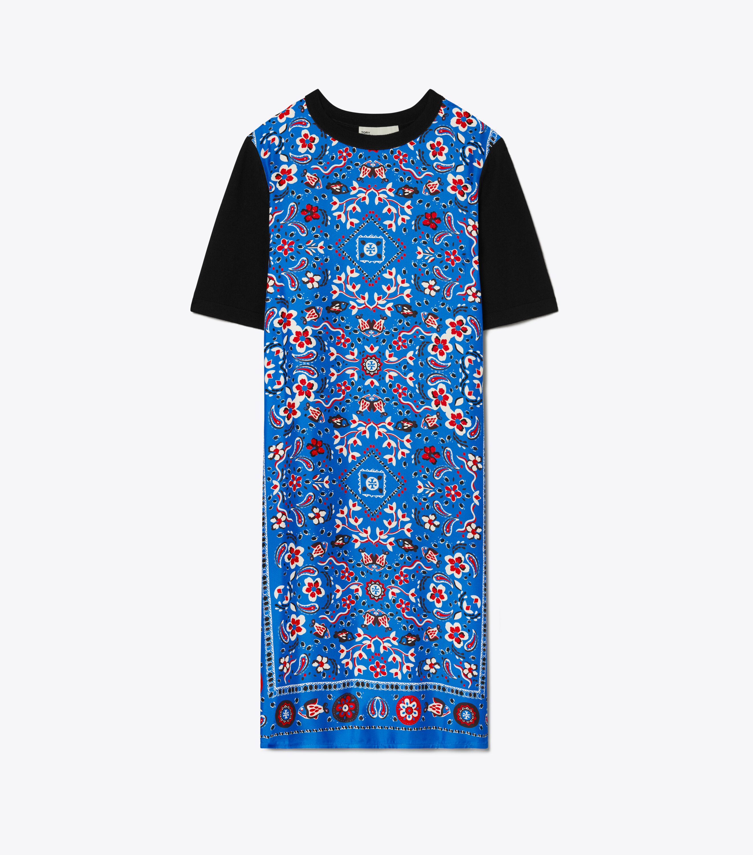 Tory burch silk front sweater dress top