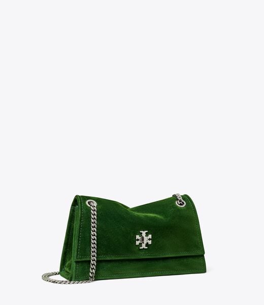 tory burch mini kira turnlock flocked shoulder bag