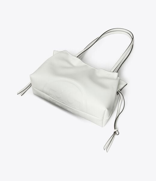 tory burch small ella natuura    drawstring tote