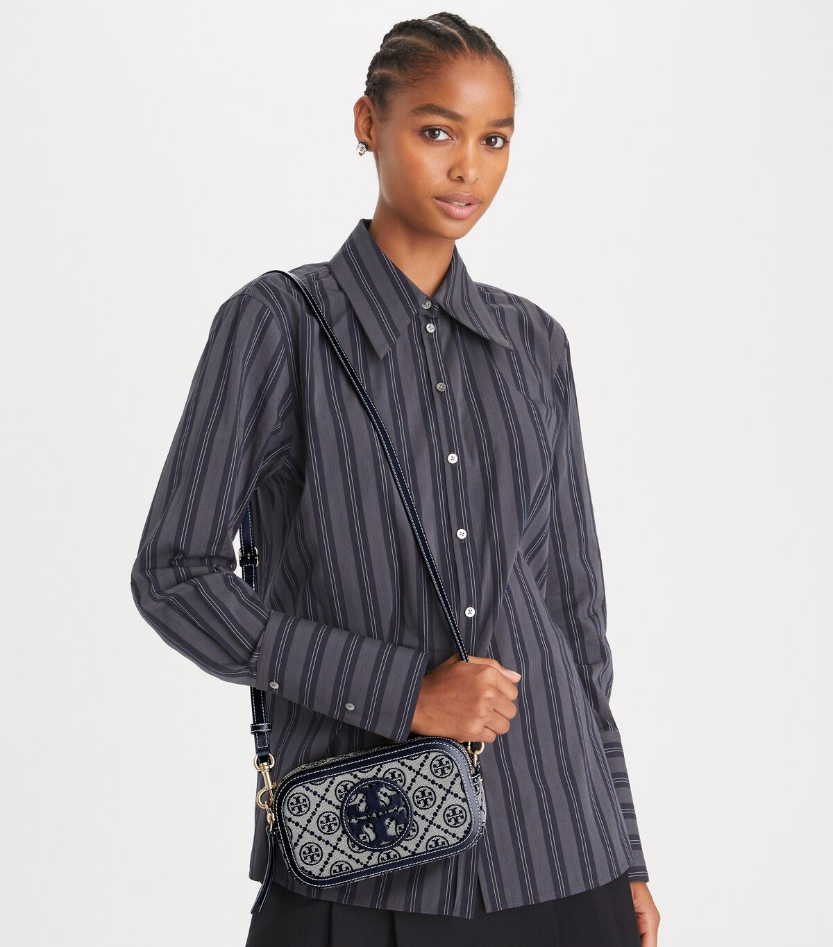 tory burch mini t monogram miller crossbody bag