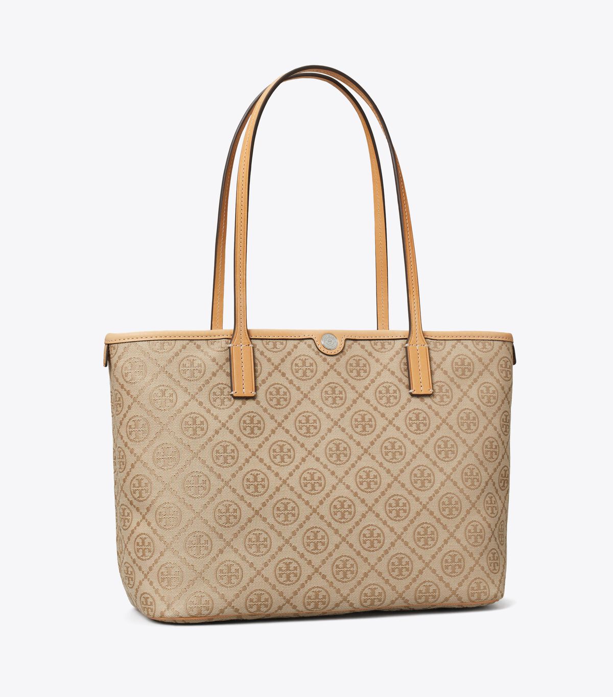 tory burch t monogram small zip tote