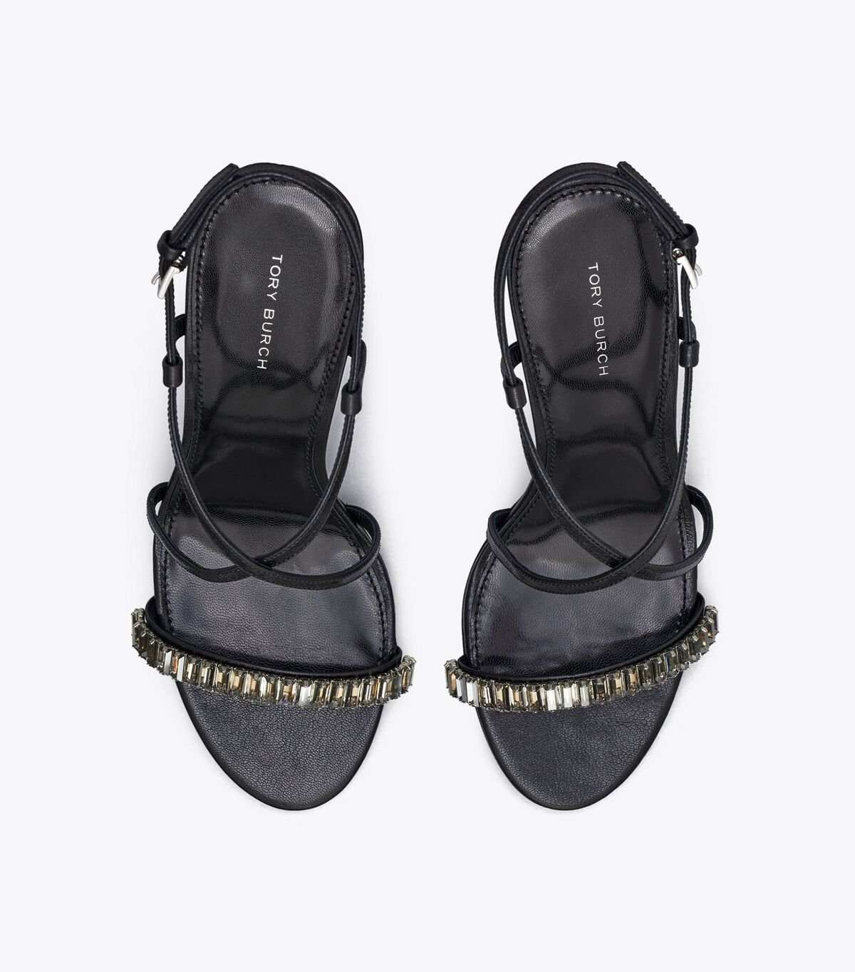 tory burch crystal heeled sandal