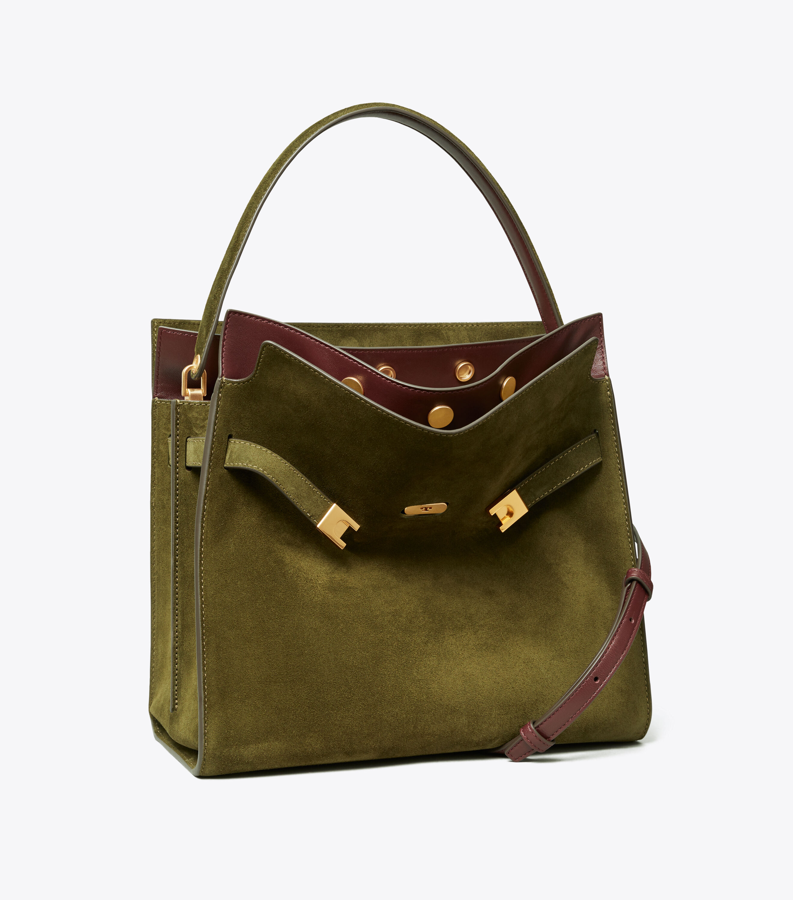 Tory burch lee store radziwill large satchel